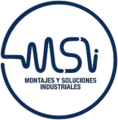 Logo de MSI - Montajes y Soluciones Industriales, cliente de nuestros servicios de desarrollo de páginas y aplicativos web a la medida.
